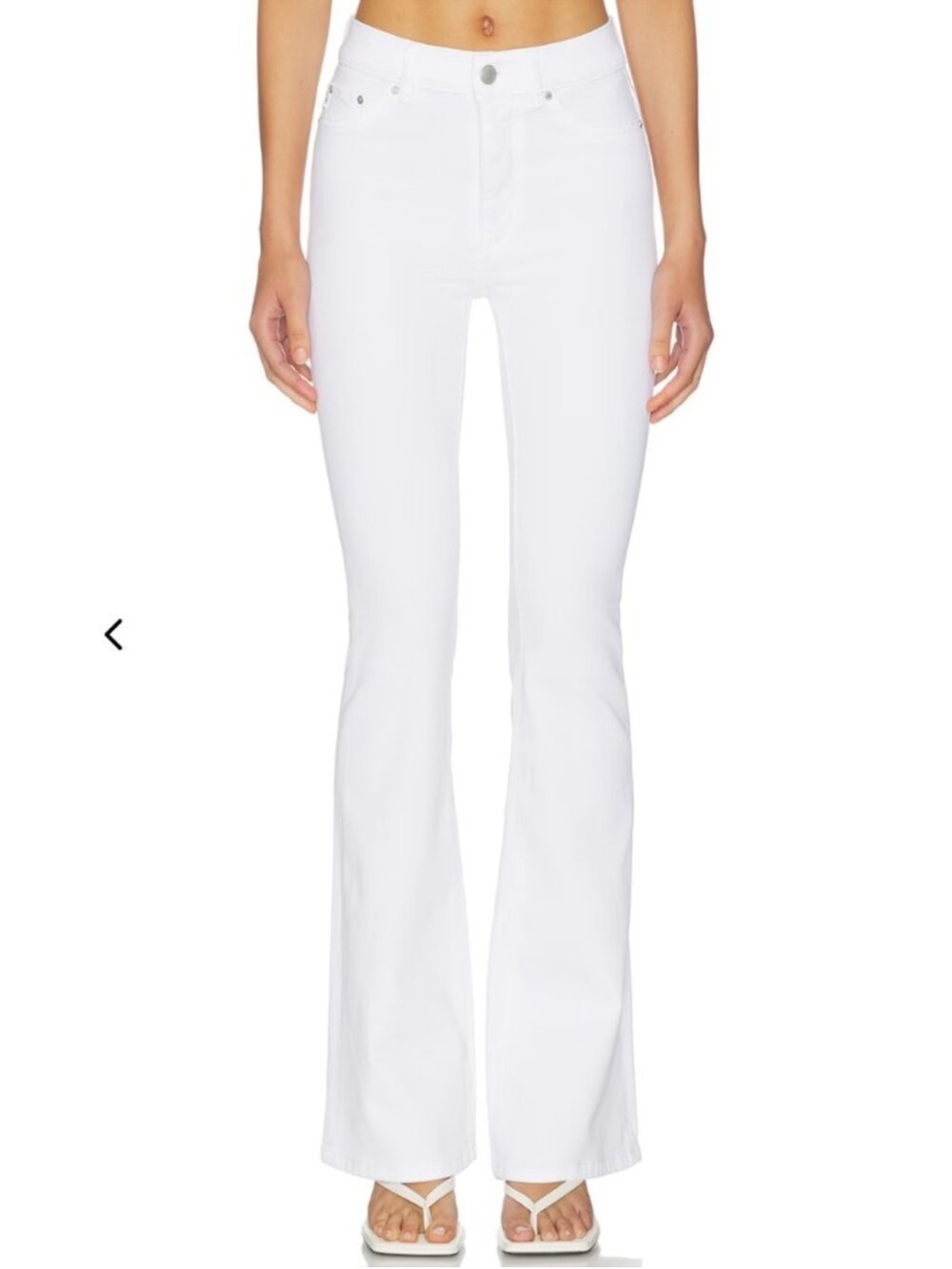 DL1961 White Women's Boot Cut Jeans